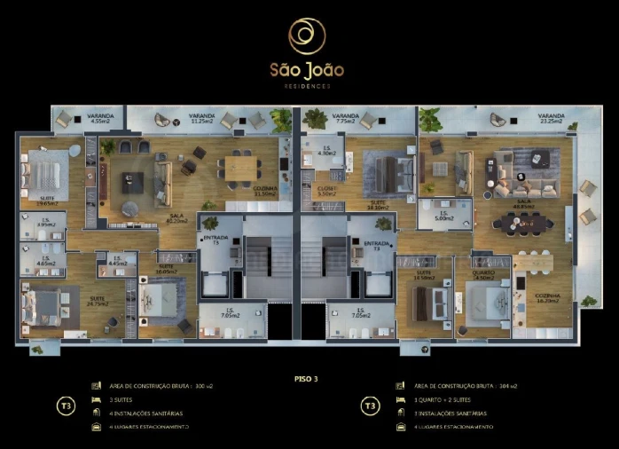Apartamento T3 para Venda em Cascais e Estoril Foto 13