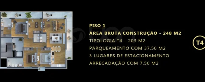 Apartamento T4 para Venda em Cascais e Estoril