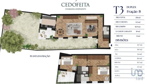 Apartamento T3 para Venda em Cedofeita, Santo Ildefonso, Sé, Miragaia, São Nicolau e Vitória