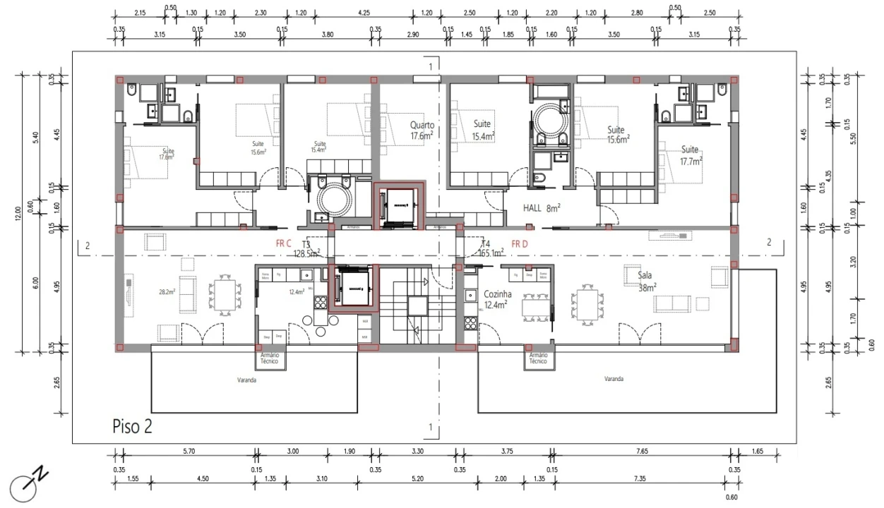 Apartamento T3 para Venda em Santa Clara e Castelo Viegas Foto 4