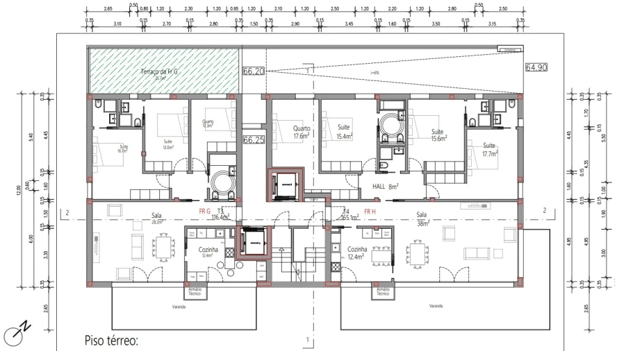Apartamento T3 para Venda em Santa Clara e Castelo Viegas Foto 4