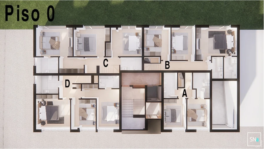 Apartamento T3 para Venda em Charneca de Caparica e Sobreda Planta 1