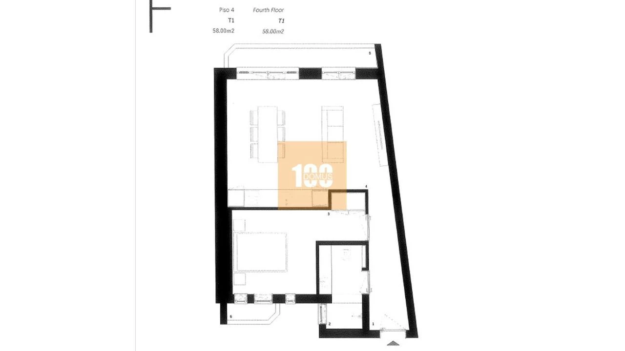 Apartamento T1 para Venda em Cedofeita, Santo Ildefonso, Sé, Miragaia, São Nicolau e Vitória Foto 27