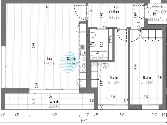 Apartamento T2 para Venda em Ericeira Foto 29