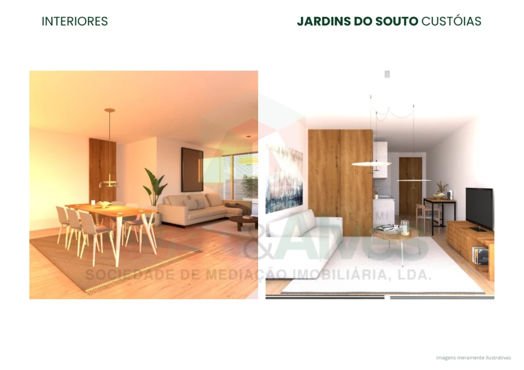 Apartamento T2 para Venda em Custóias, Leça do Balio e Guifões Foto 1
