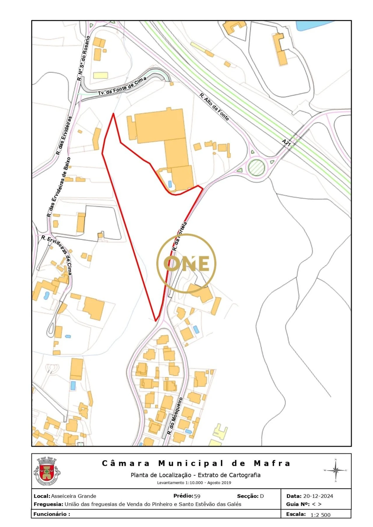 Terreno para Venda em Venda do Pinheiro e Santo Estêvão das Galés Foto 3
