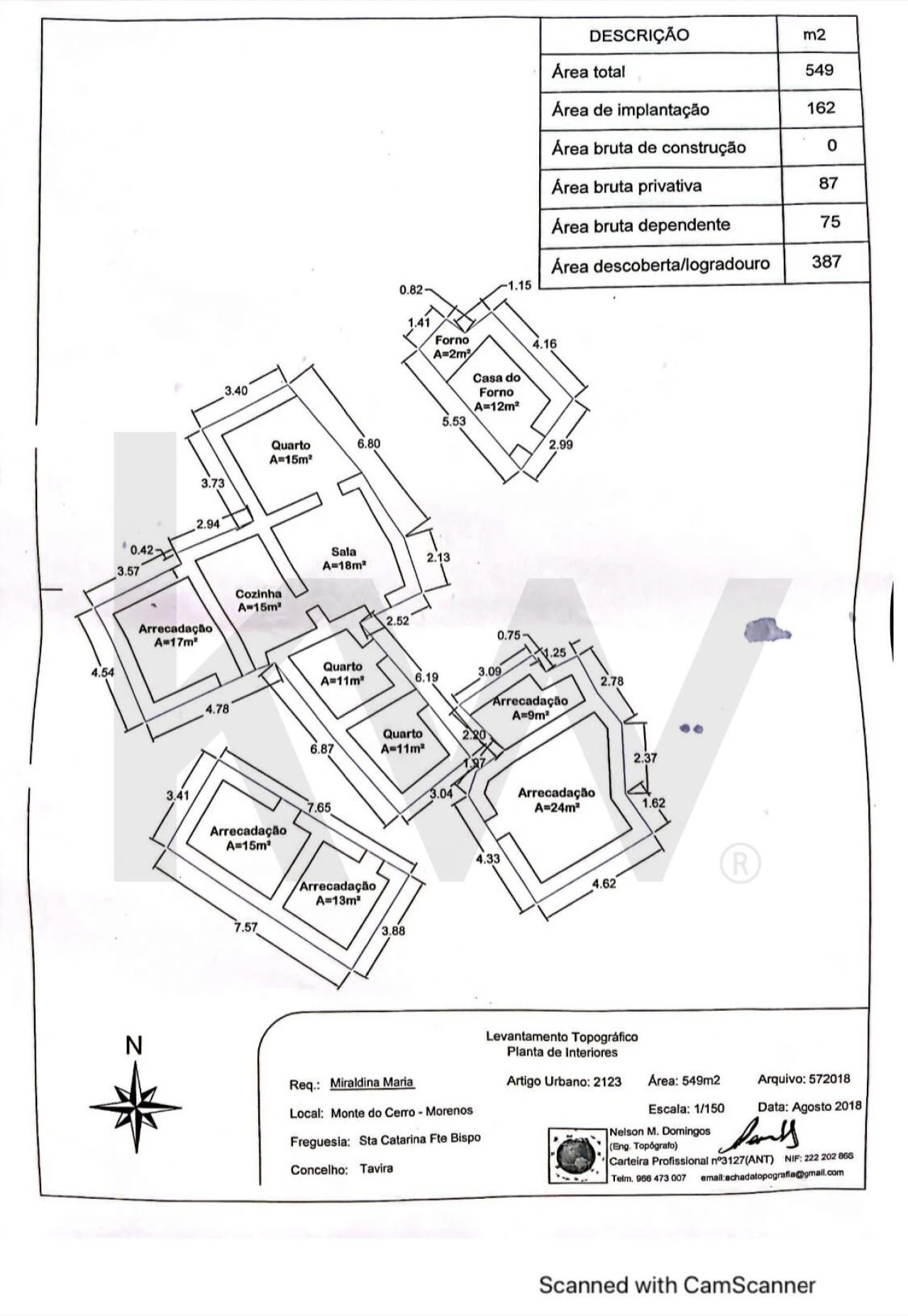 Terreno para Venda em Cachopo Foto 15