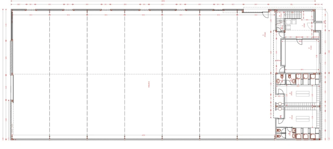 Armazém para Arrendamento em Figueiró (Santiago e Santa Cristina) Planta 1