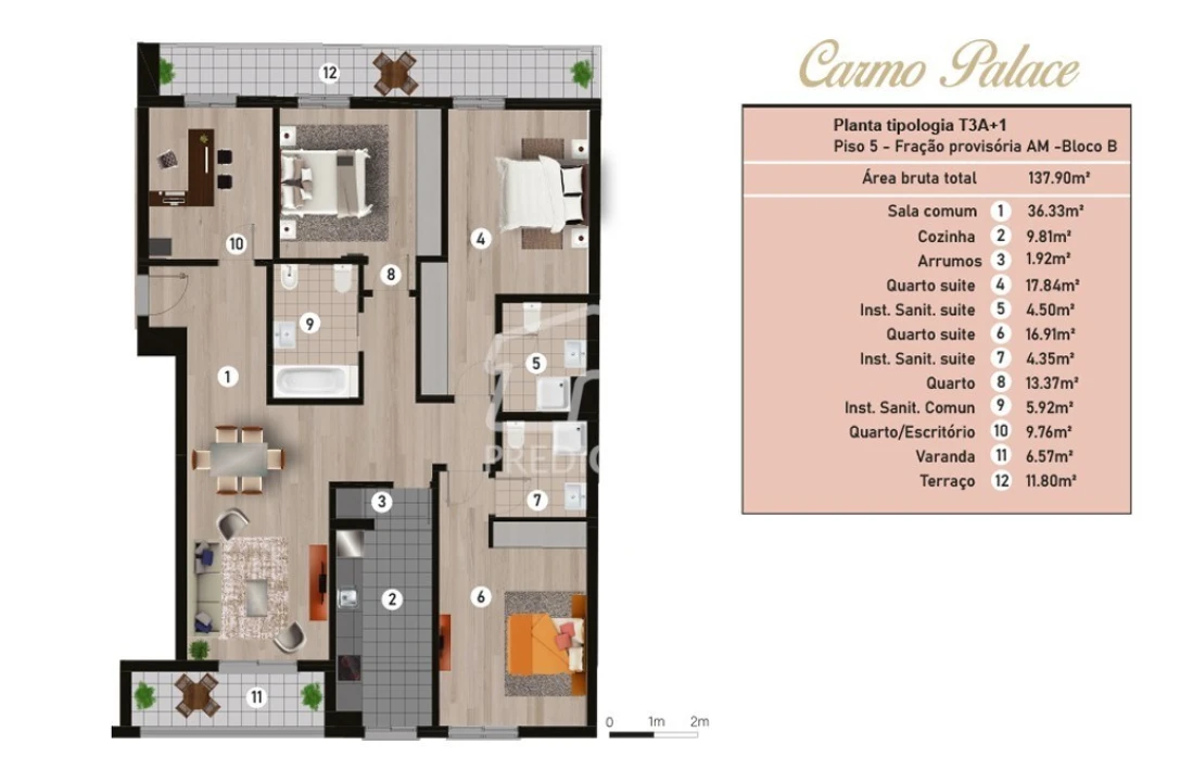 Apartamento T3 para Venda em Funchal (Se) Foto 10
