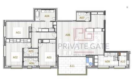 Apartamento T3 para Venda em Aldoar, Foz do Douro e Nevogilde