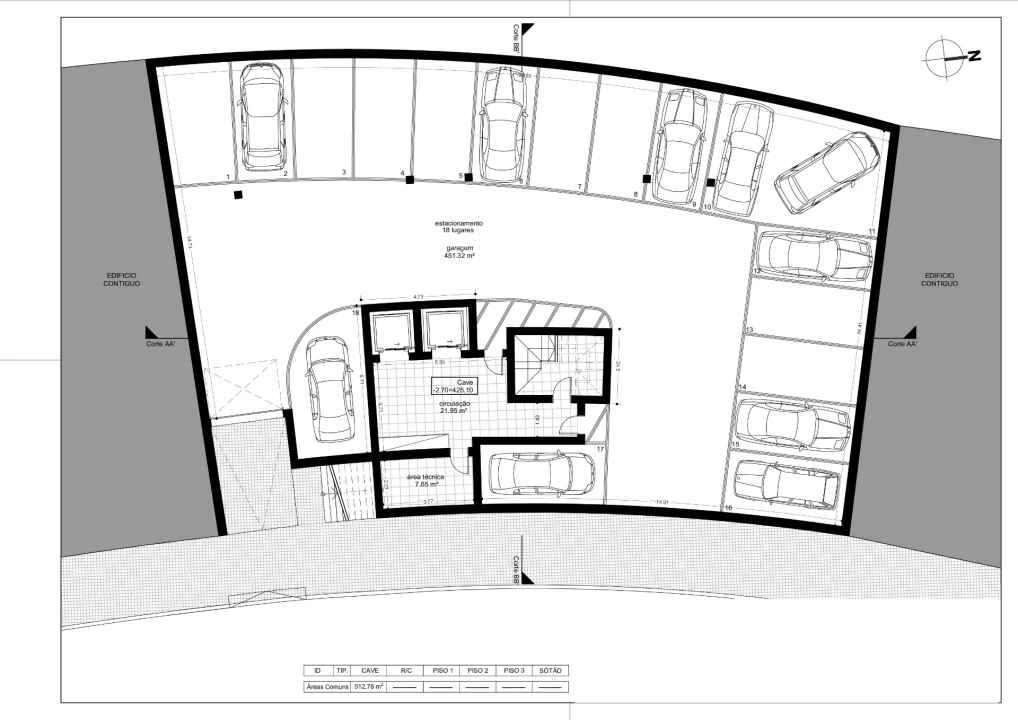 Apartamento T3 para Venda em Repeses e São Salvador Foto 18