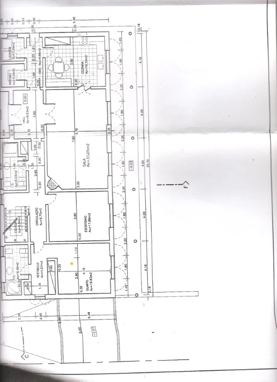 Quinta T4 para Venda em Belver Planta 1