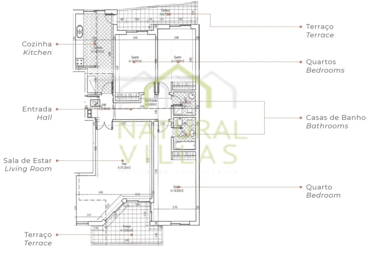 Apartamento T3 para Venda em Quelfes Foto 10