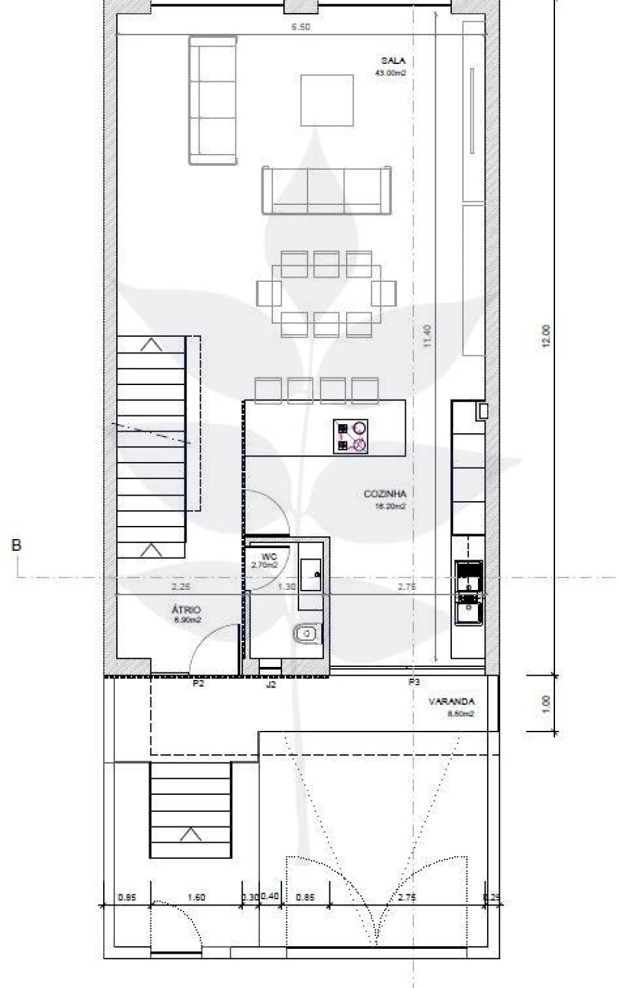 Moradia T3 para Venda em Merelim (São Pedro) e Frossos Foto 6