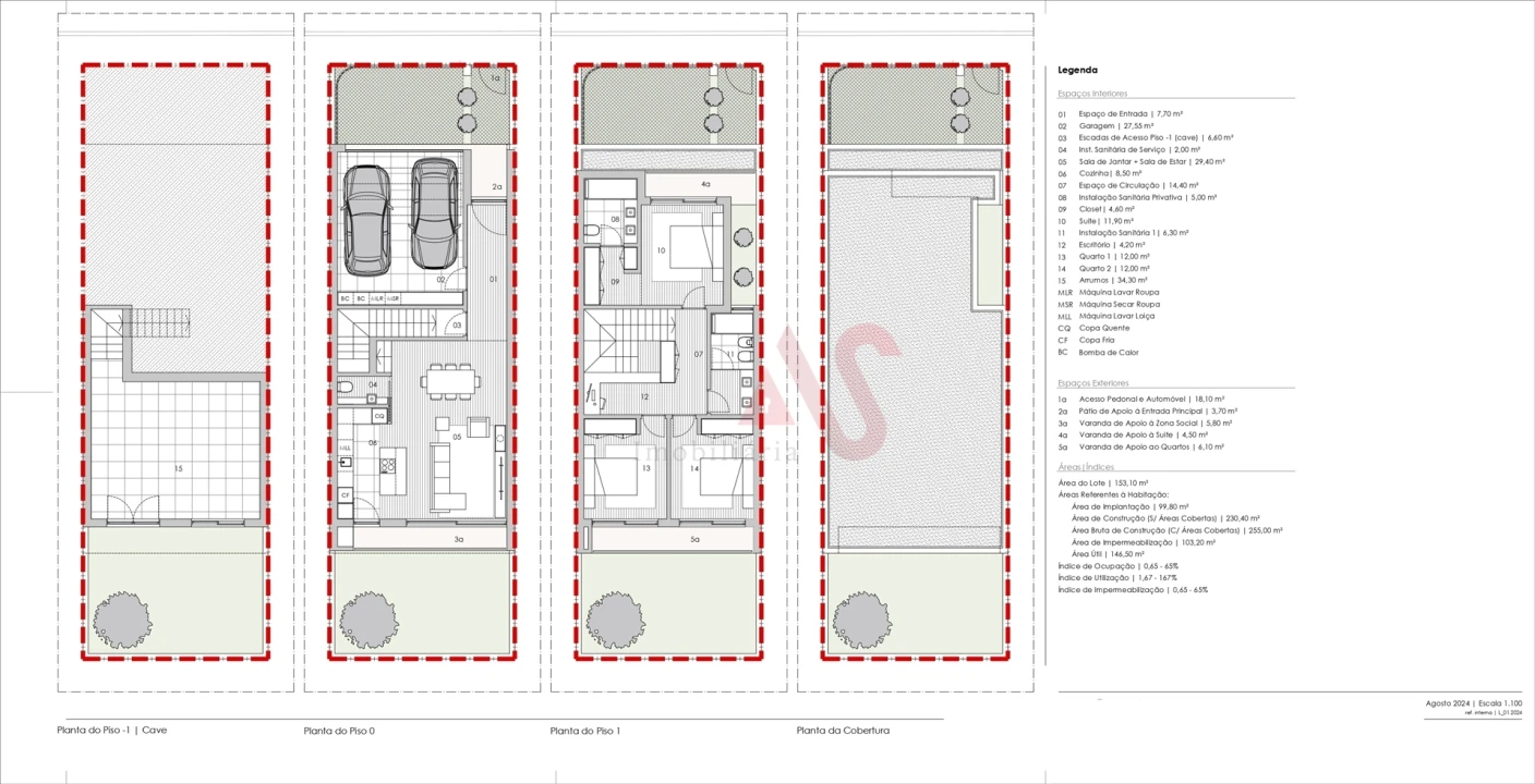 Moradia T3 para Venda em Infias Foto 6