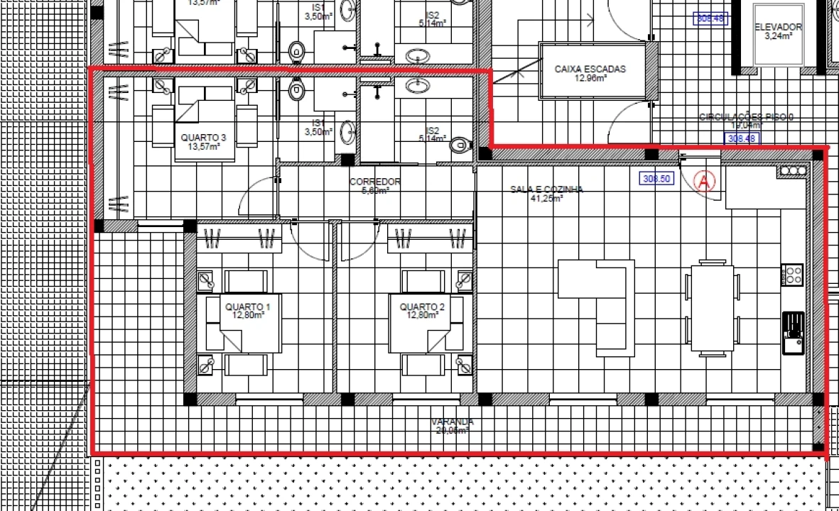 Apartamento T3 para Venda em Ferreira Foto 29