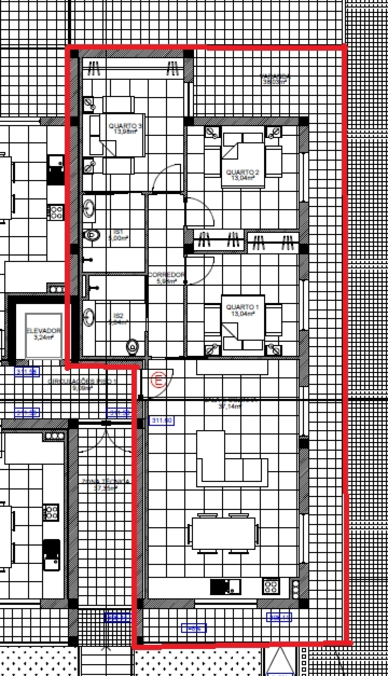 Apartamento T3 para Venda em Ferreira Foto 29