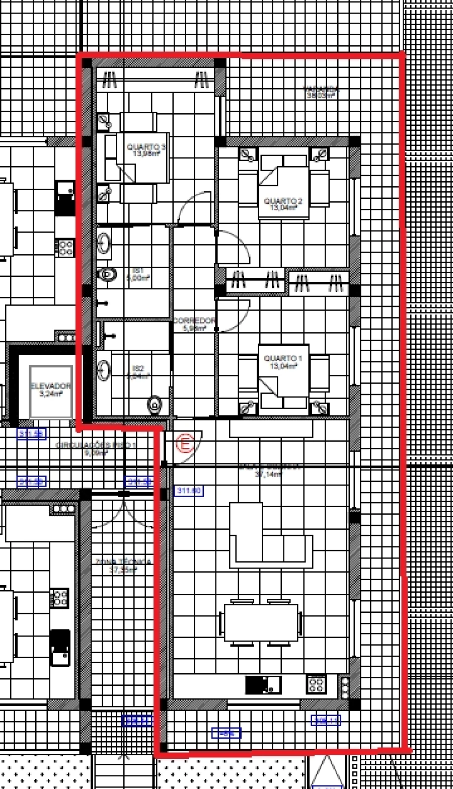 Apartamento T3 para Venda em Ferreira Foto 29