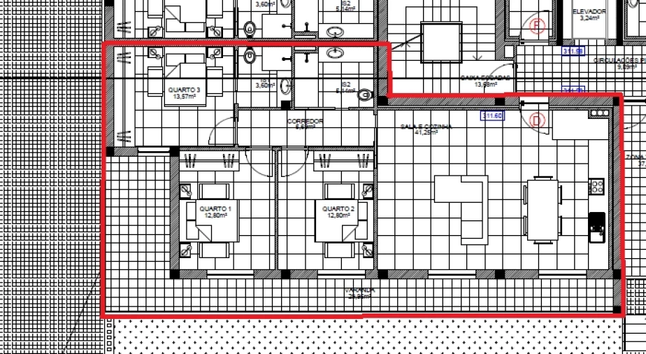 Apartamento T0 para Venda em Ferreira Foto 29