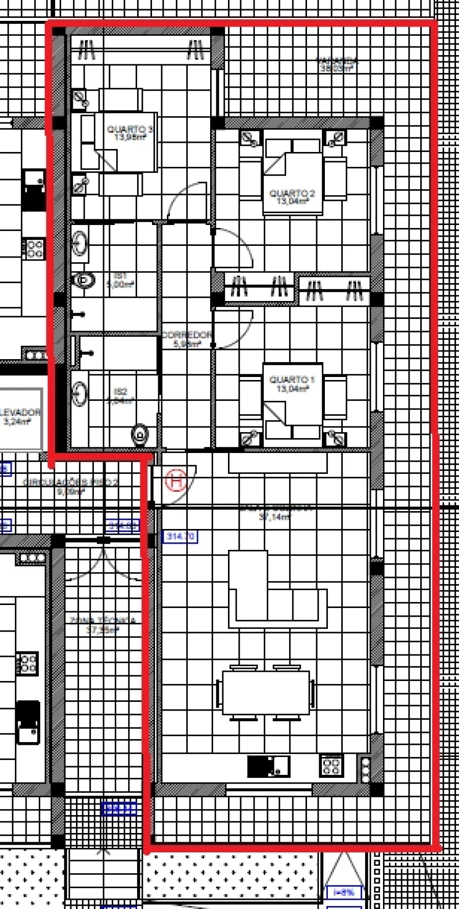 Apartamento T3 para Venda em Ferreira Foto 28
