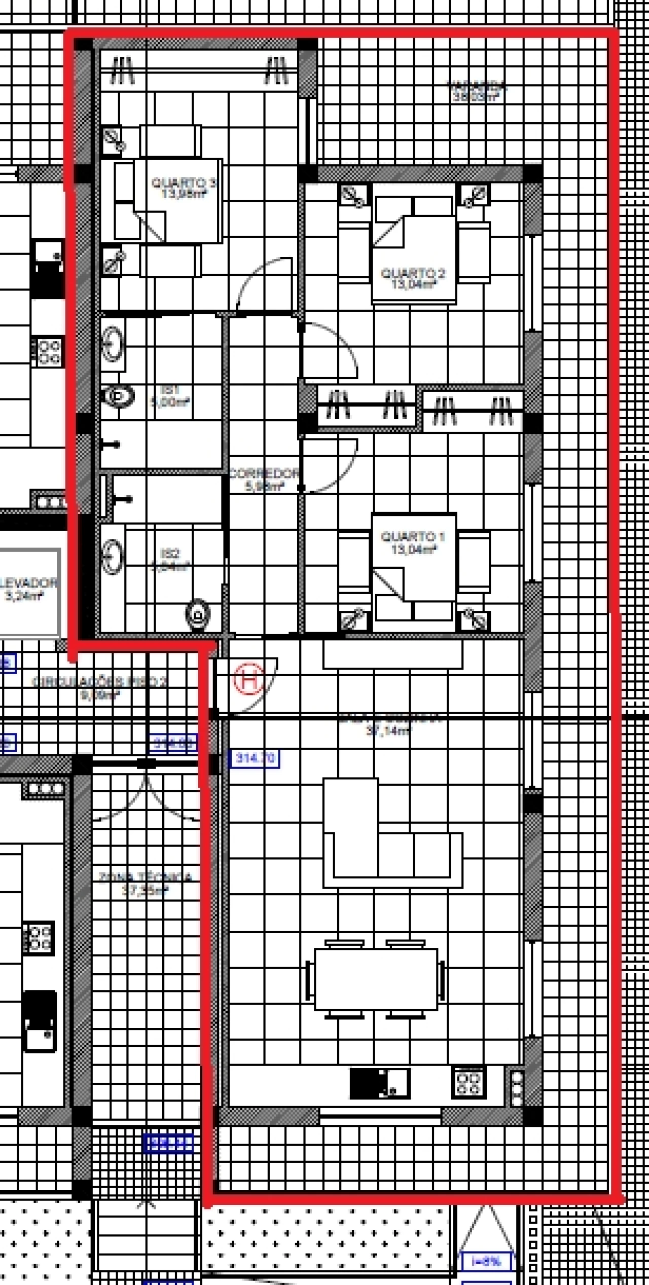 Apartamento T3 para Venda em Ferreira Foto 28