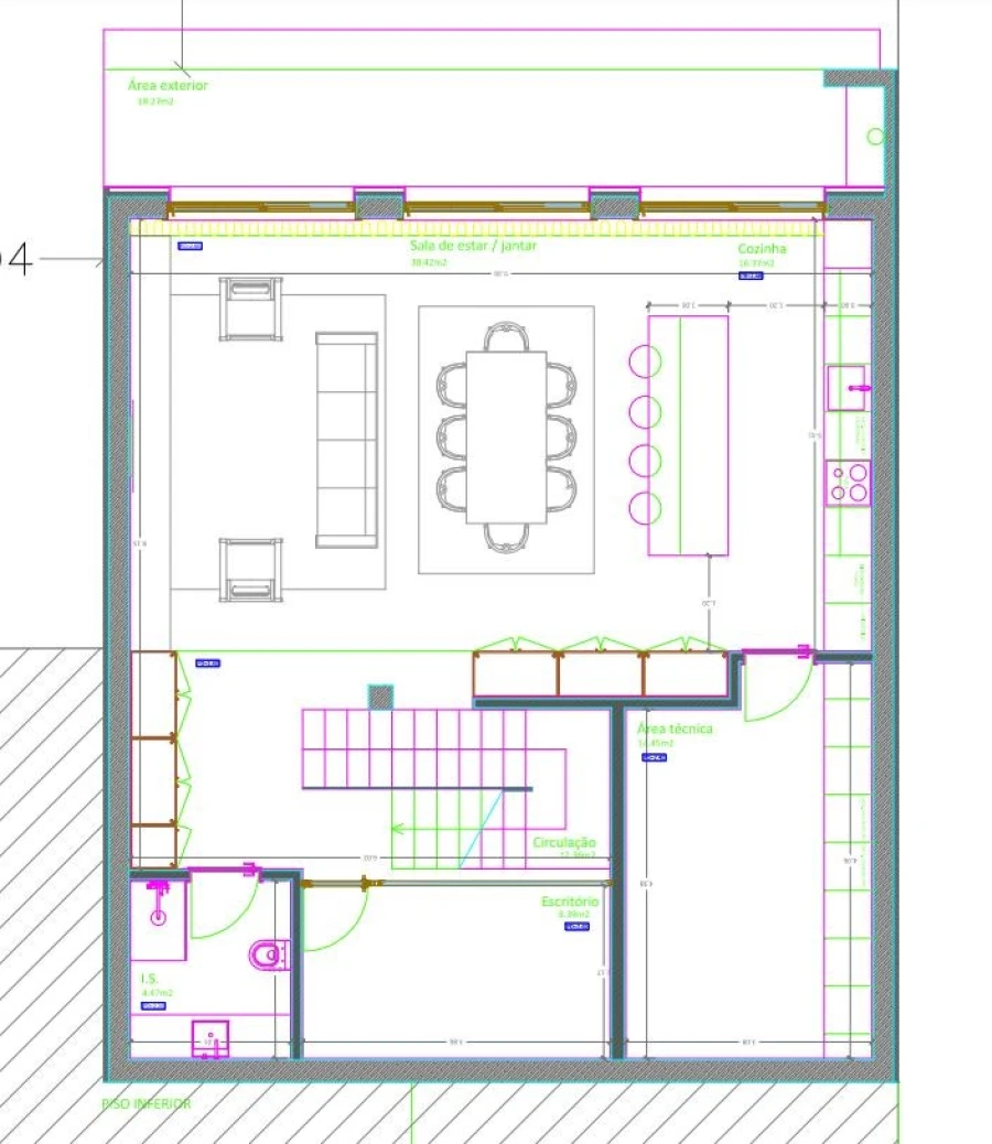Moradia T3 para Venda em Esmeriz e Cabeçudos Planta 1