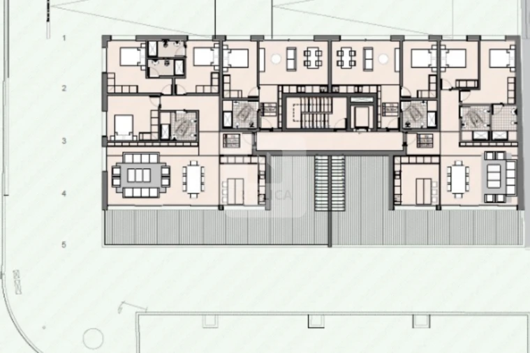 Apartamento T3 para Venda em Canidelo Planta 1