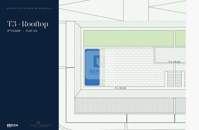 Apartamento T3 para Venda em Canidelo Planta 7