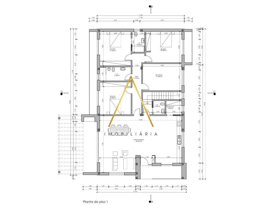 Moradia T3 para Venda em São João de Lourosa Foto 8
