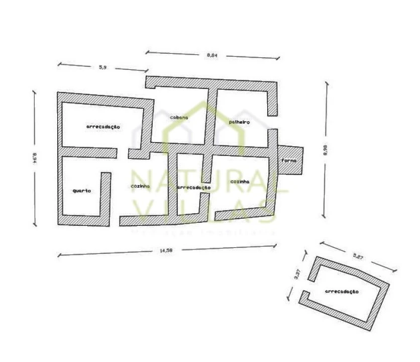 Terreno Misto para Venda em Santa Catarina da Fonte do Bispo Foto 7