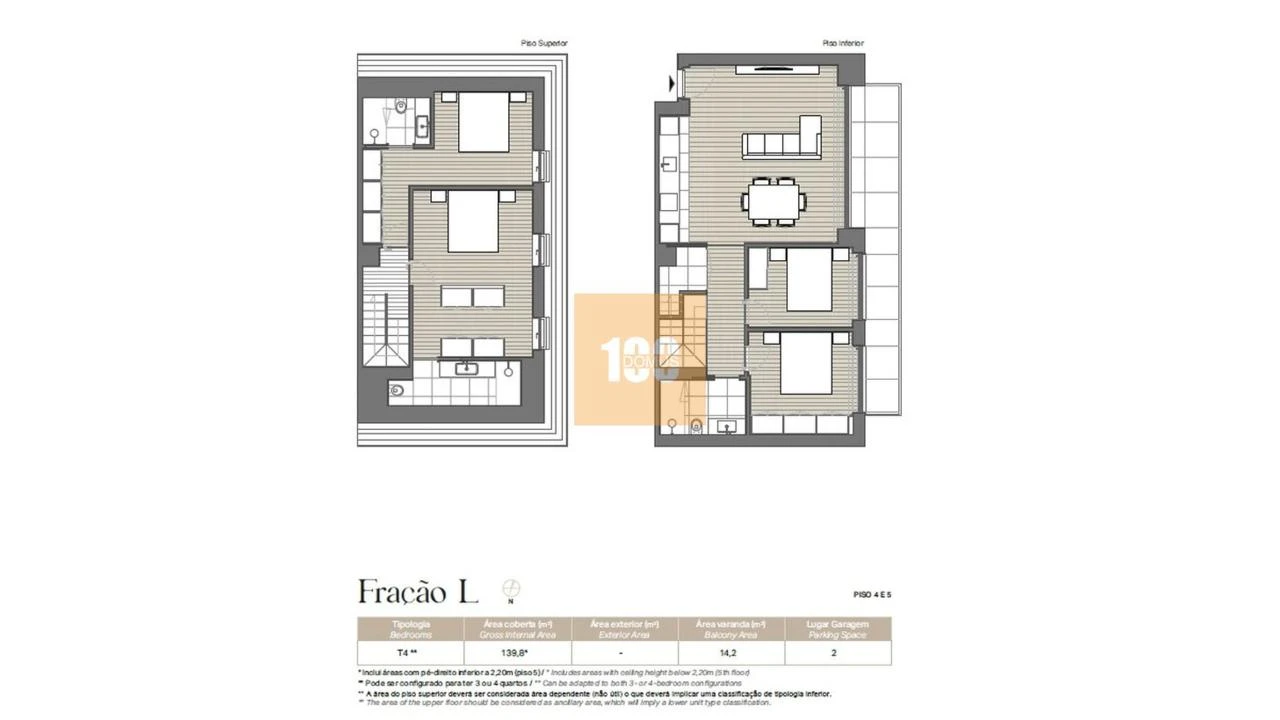 Apartamento T4 para Venda em Lordelo do Ouro e Massarelos Foto 36