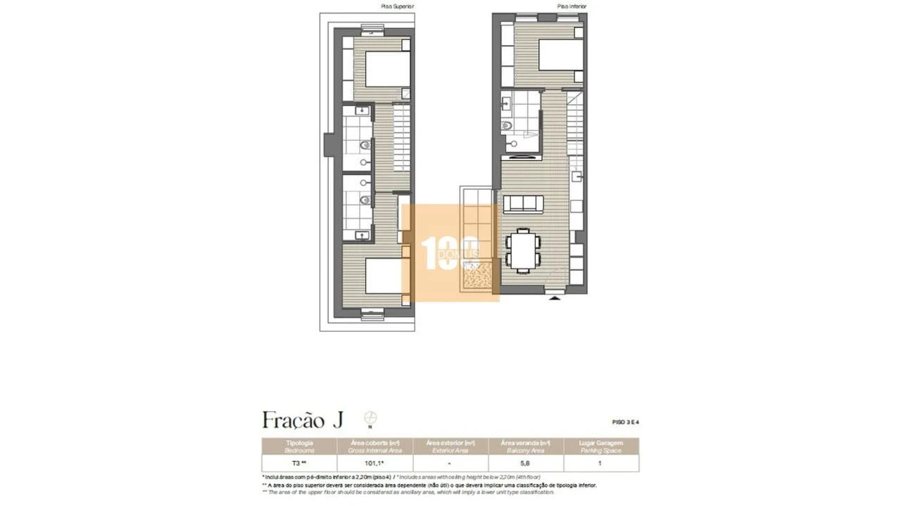Apartamento T3 para Venda em Lordelo do Ouro e Massarelos Foto 36