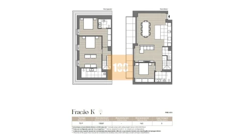 Apartamento T3 para Venda em Lordelo do Ouro e Massarelos