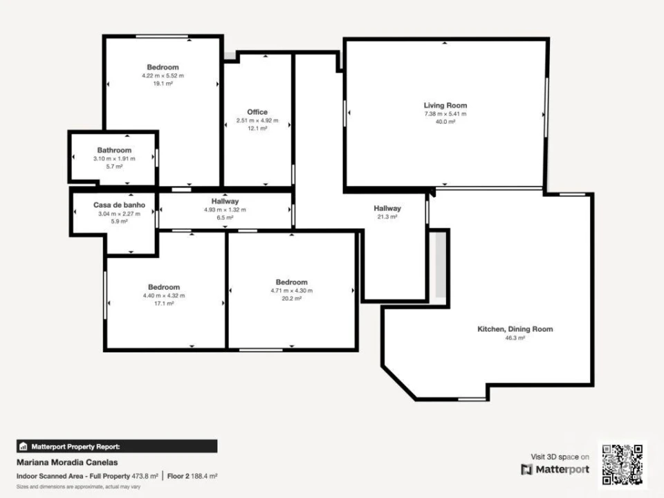 Moradia T5 para Venda em Canelas Foto 27