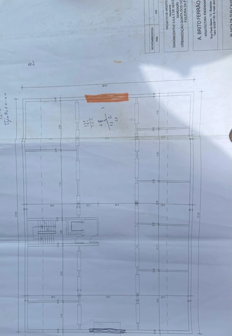 Apartamento T2 para Venda em Tavarede Planta 1