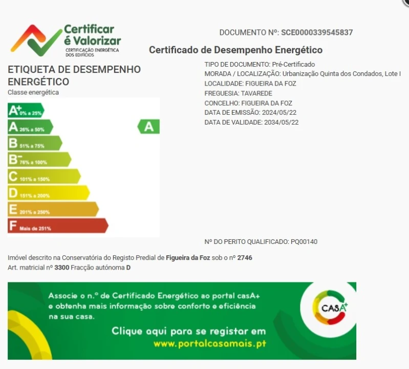 Apartamento T3 para Venda em Tavarede Foto 17