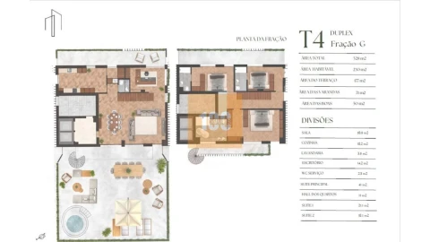 Apartamento T4 para Venda em Lordelo do Ouro e Massarelos