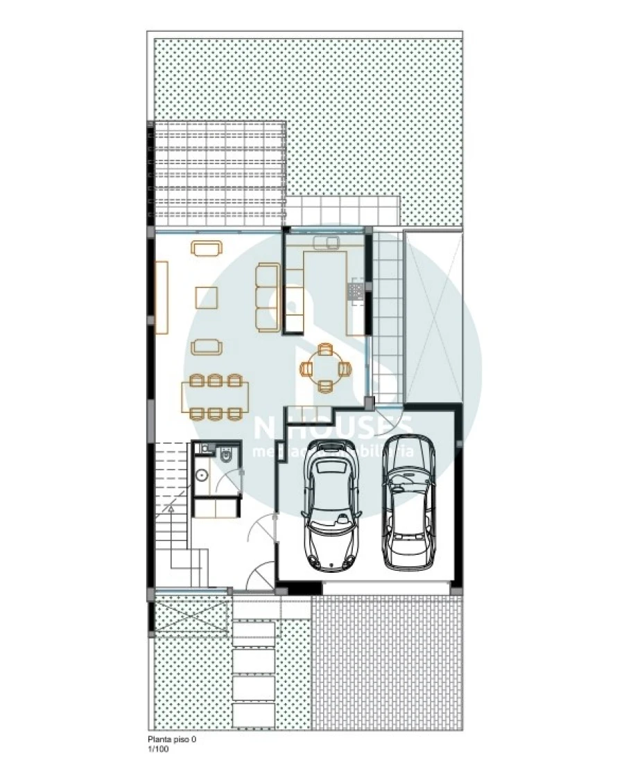 Moradia T3 para Venda em Palmeira Planta 1