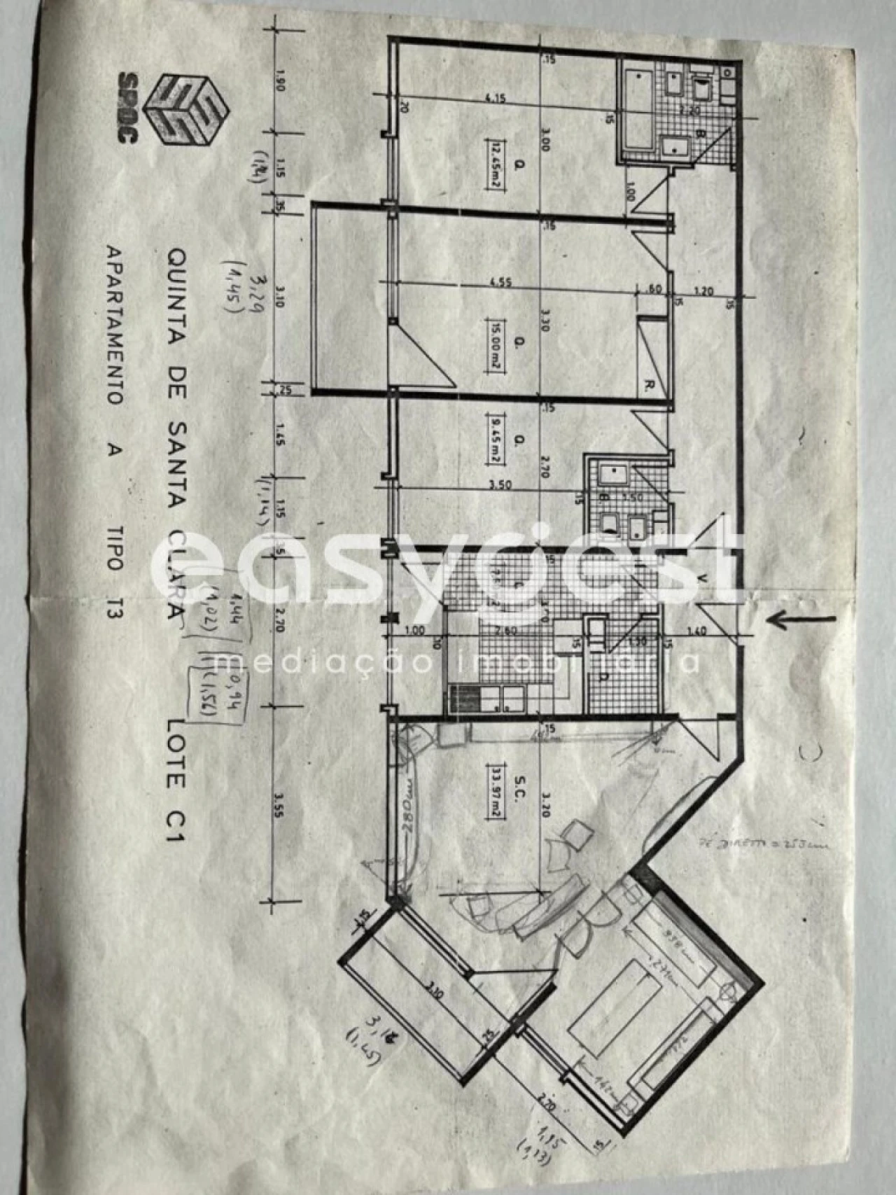 Apartamento T3 para Venda em Santa Clara Foto 27