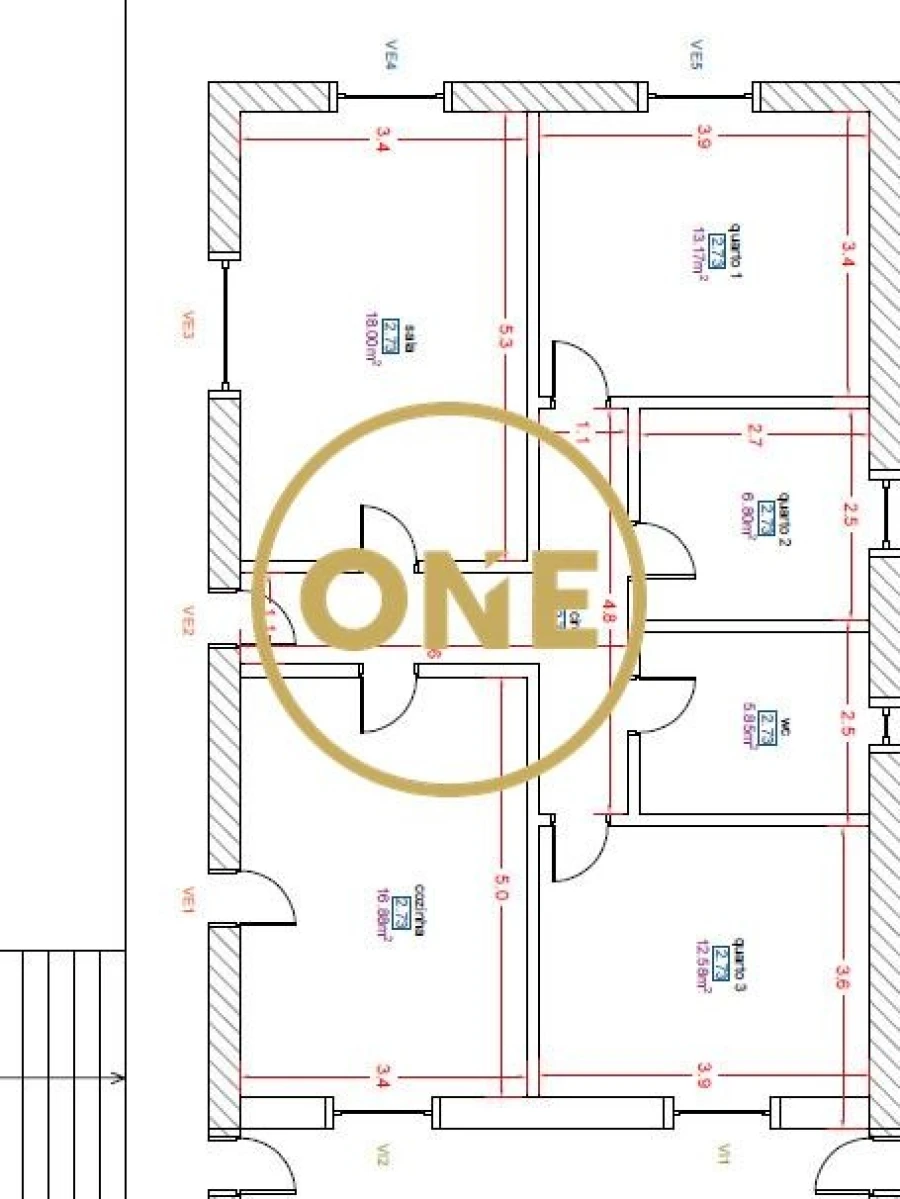 Moradia T3 para Venda em Lamelas e Guimarei Foto 14