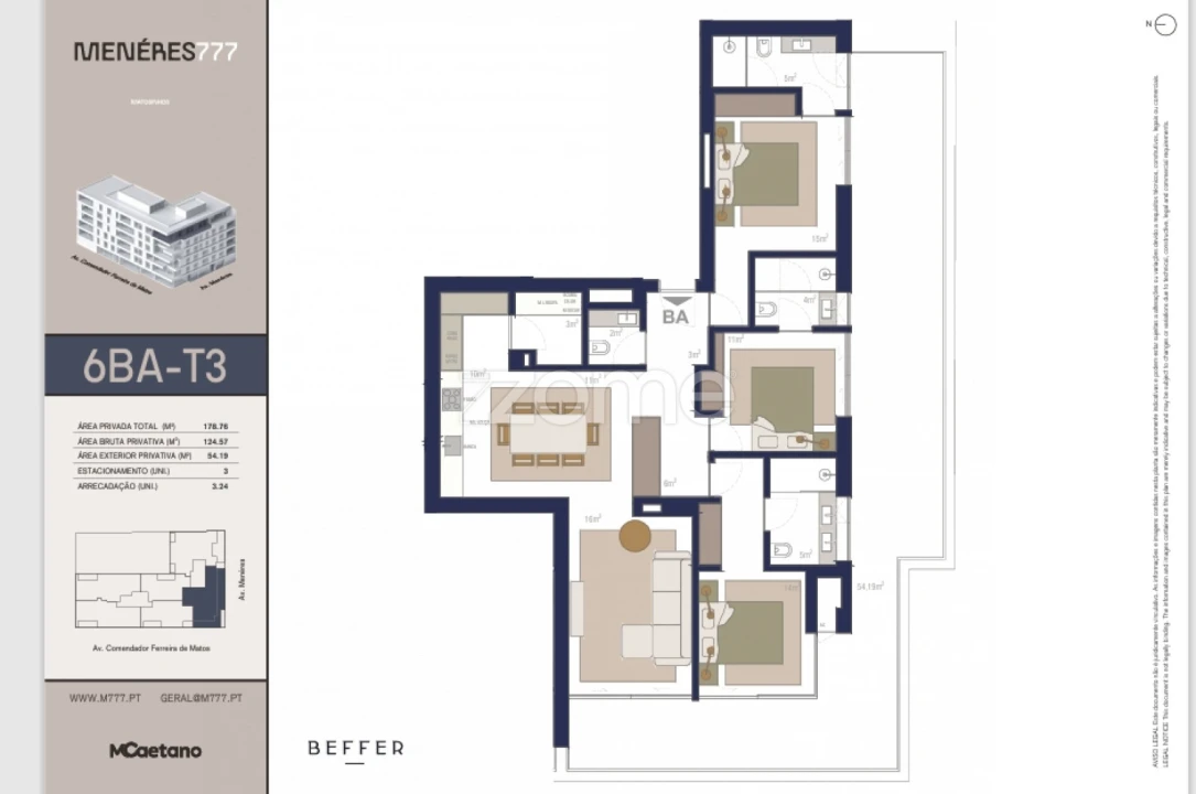 Apartamento T3 para Venda em Matosinhos e Leça da Palmeira Foto 23