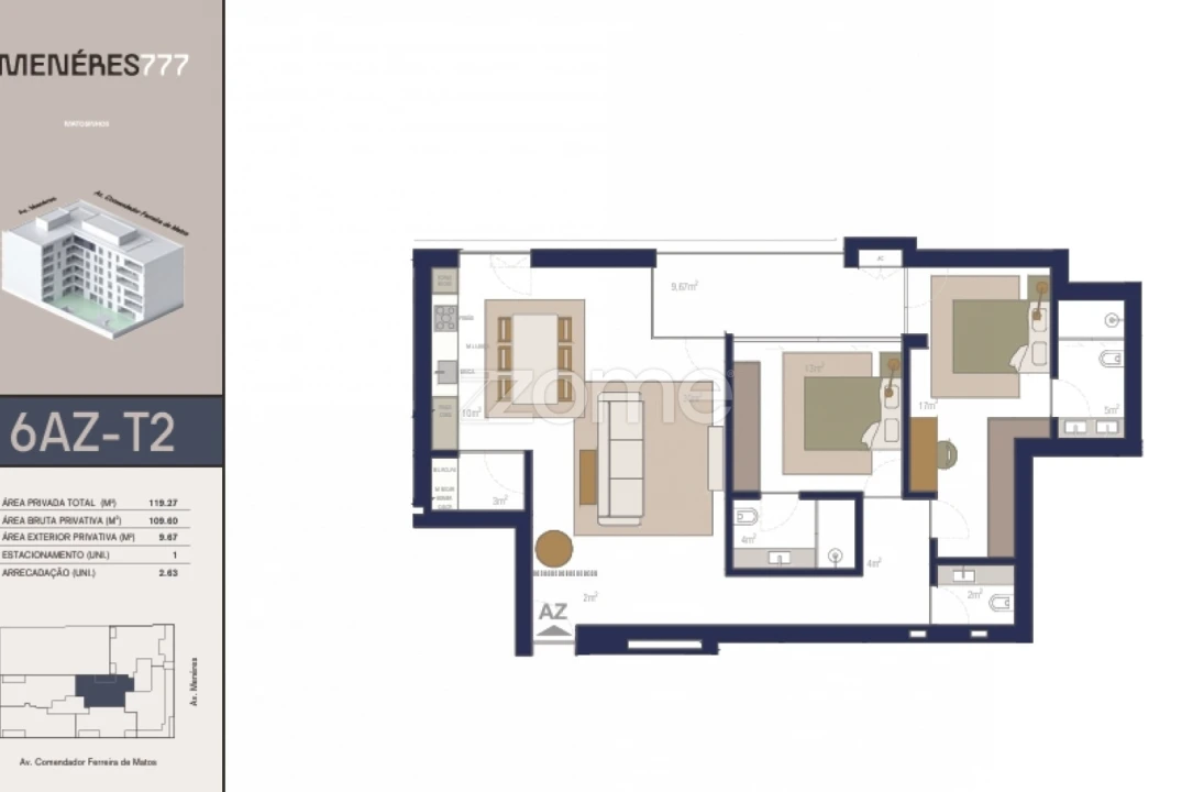 Apartamento T2 para Venda em Matosinhos e Leça da Palmeira Foto 1