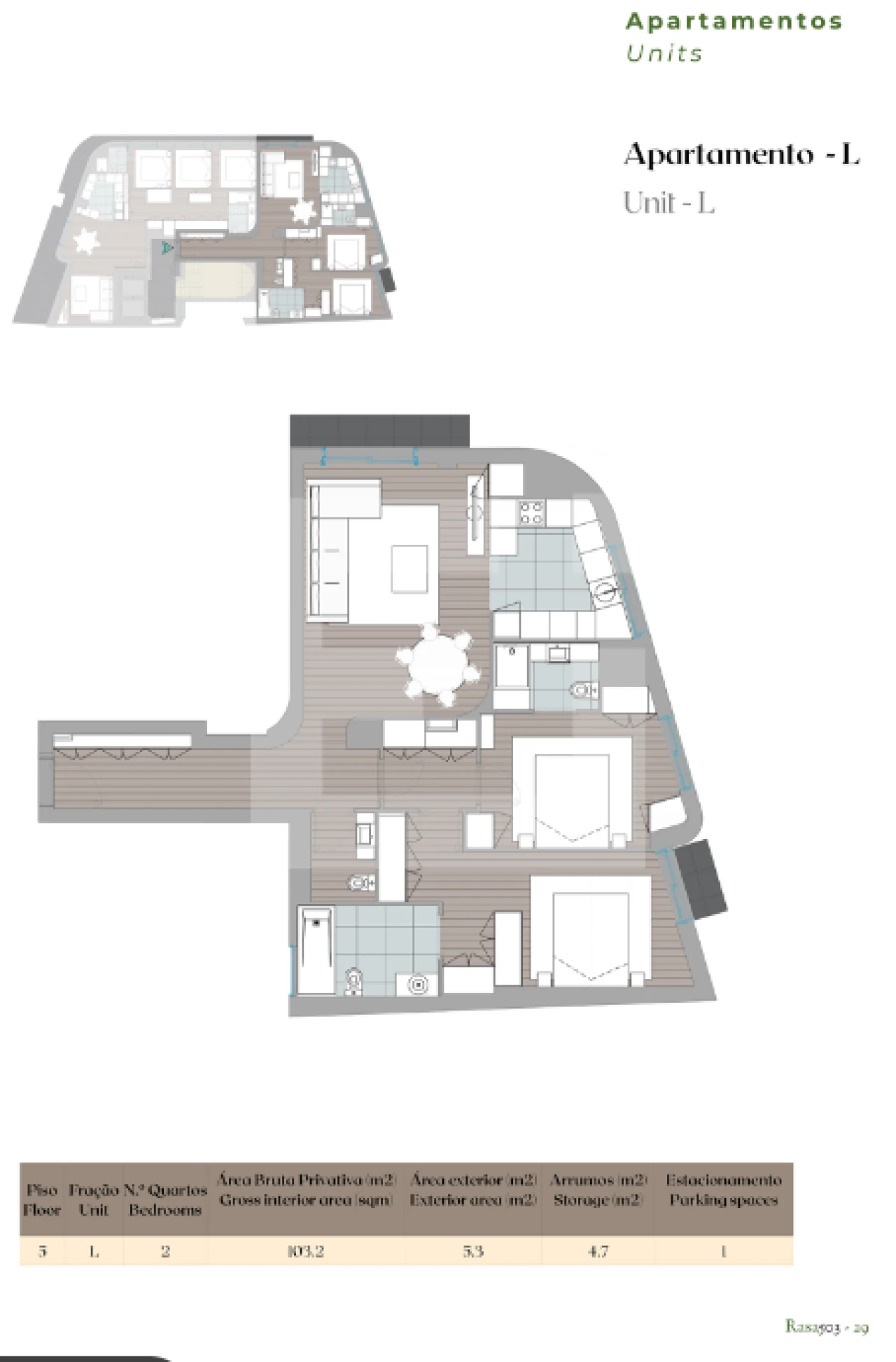Apartamento T2 para Venda em Santa Marinha e São Pedro da Afurada Foto 18