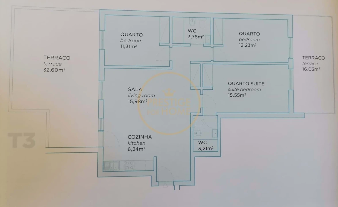 Apartamento T3 para Venda em Portimão Foto 37