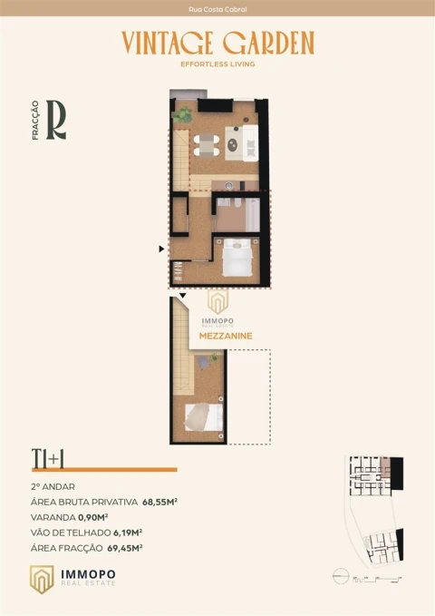Apartamento T2 para Venda em Paranhos