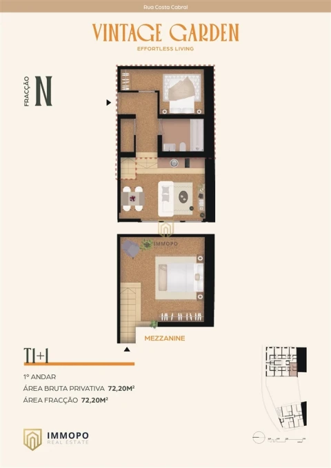 Apartamento T2 para Venda em Paranhos