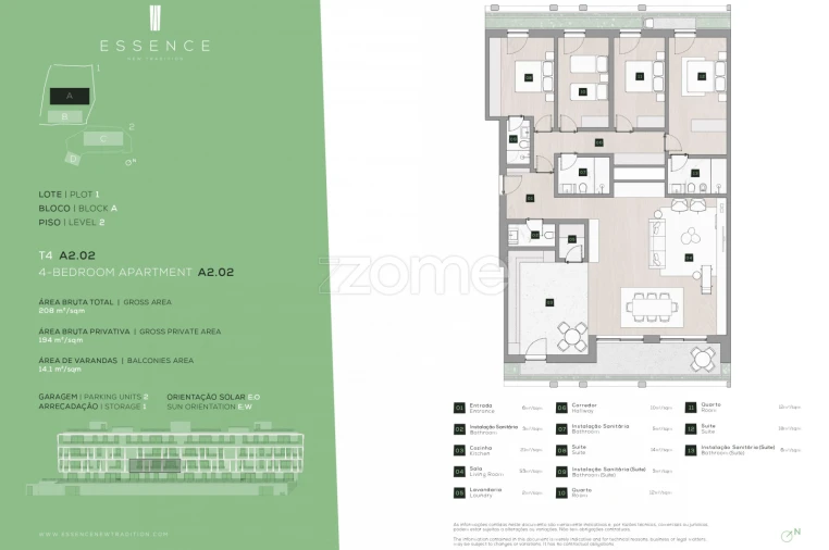 Apartamento T4 para Venda em Campanhã Foto 12