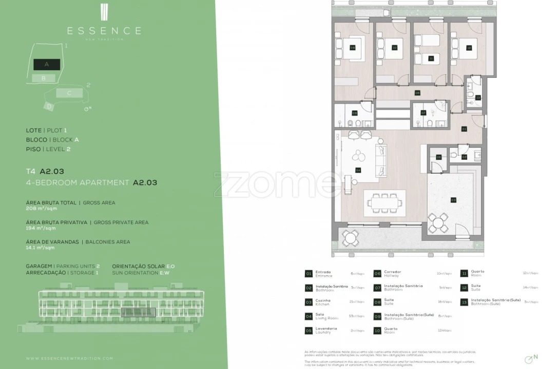 Apartamento T4 para Venda em Campanhã Foto 12