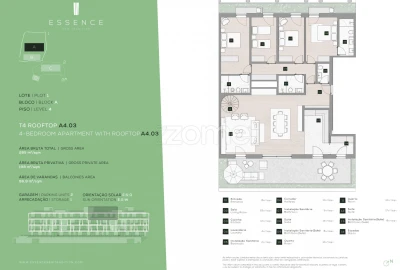 Apartamento T4 para Venda em Campanhã