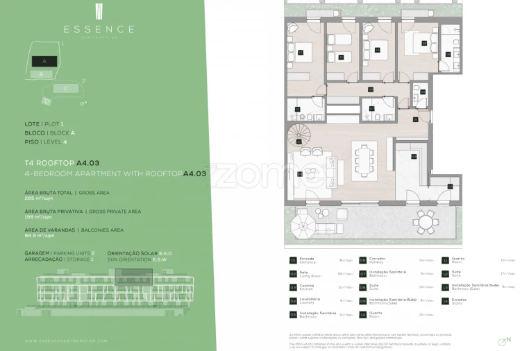 Apartamento T4 para Venda em Campanhã Foto 14